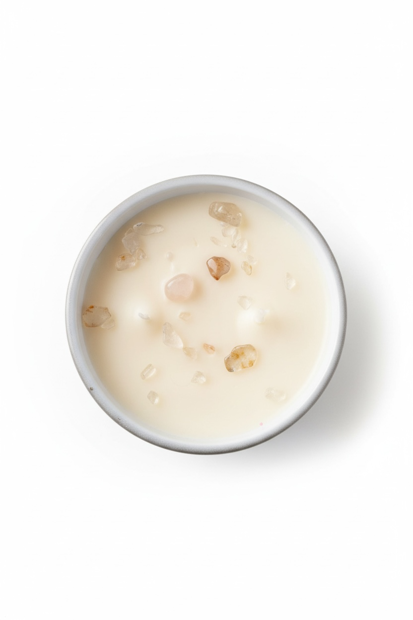 No. 2 - Sweet & Warm - Clear Quartz - Double Wick Candle - 12OZ