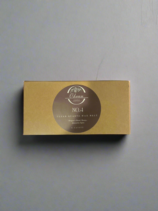 No. 4 - 6 cavity - 8 cavity Wax Melt - Dragon's Blood, Honey, Almond & Spice