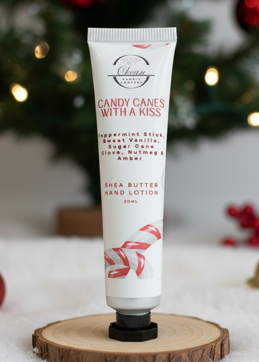 Candy Cane Hand Lotion - 20 mL